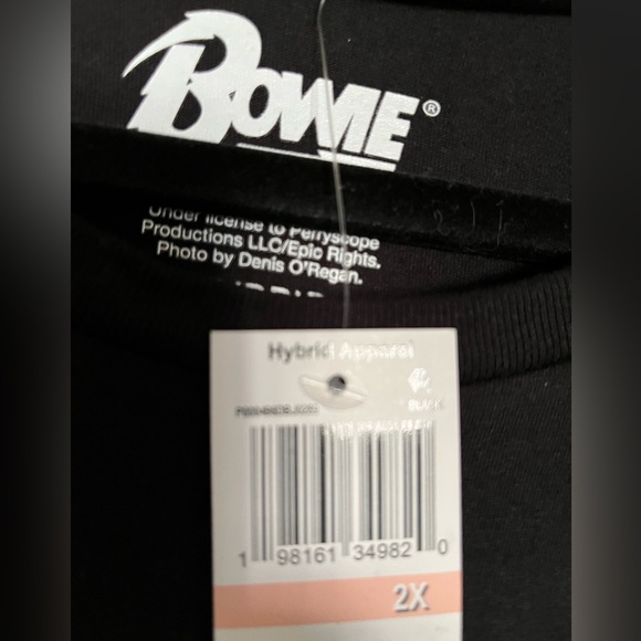 David Bowie 2X NWT Lets Dance T-Shirt - Picture 6 of 6